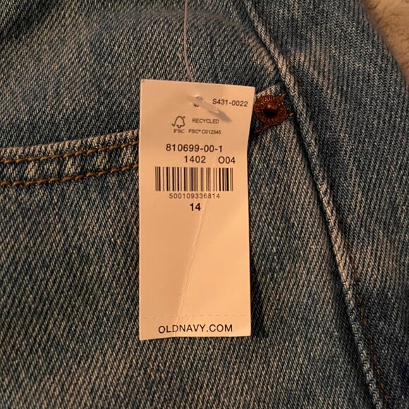 Old Navy Sky Hi Wide Leg Cargo Jeans - Picture 2 of 10